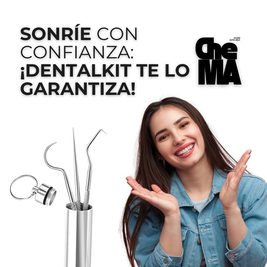 DENTALKIT Limpieza Dental Palillo De Acero