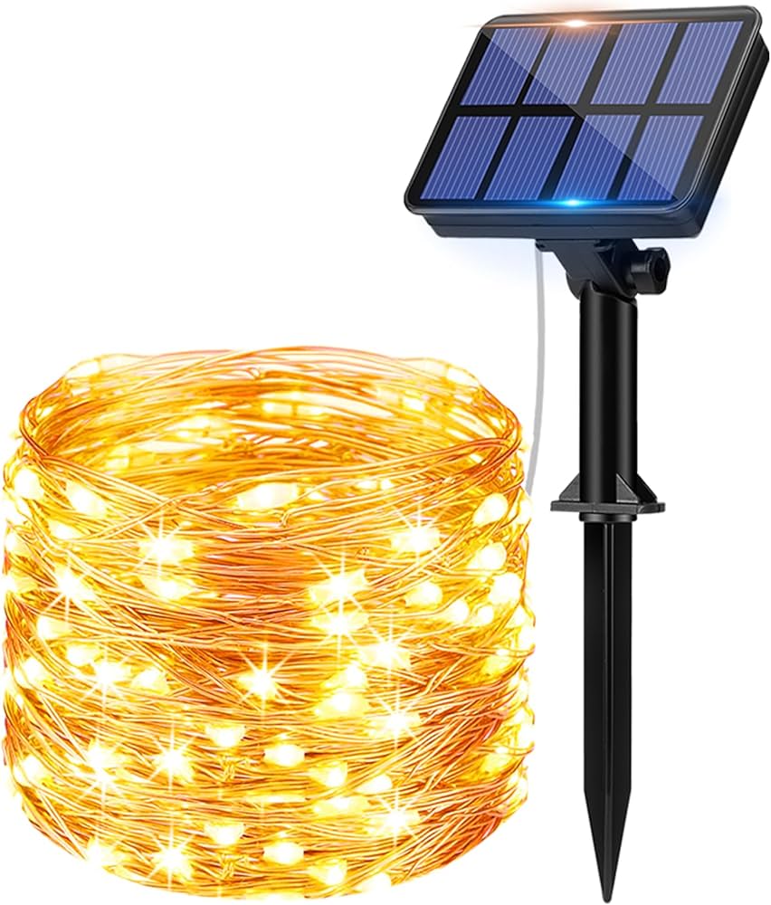 Maravillosas Luces Navideñas De Energia Solar 🎄✨10, 20 y 30 MT