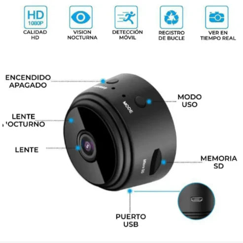 EspíaCam Wifi™ Paga 1 llevas 2