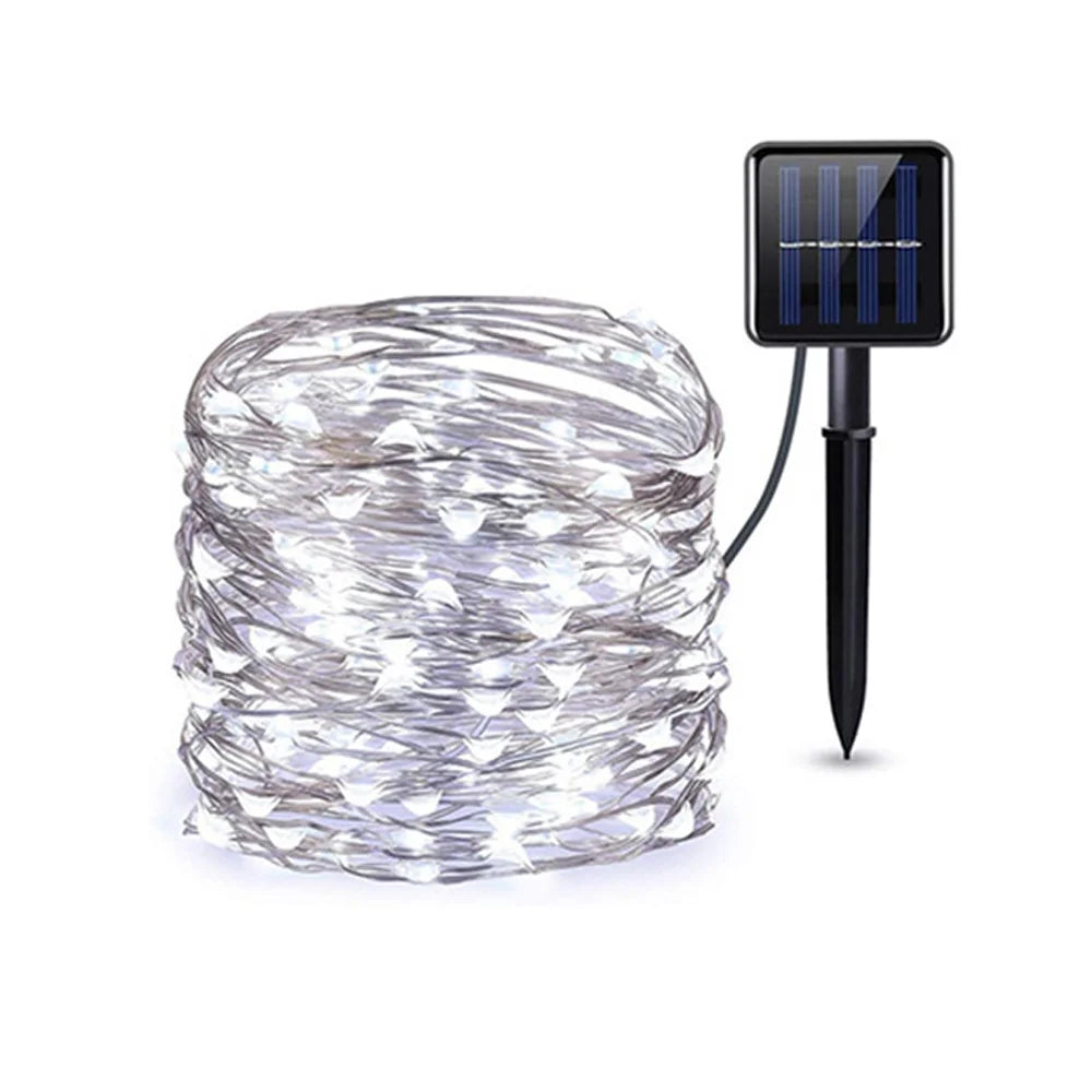 Maravillosas Luces Navideñas De Energia Solar  🎄✨10, 20 y 30 MT