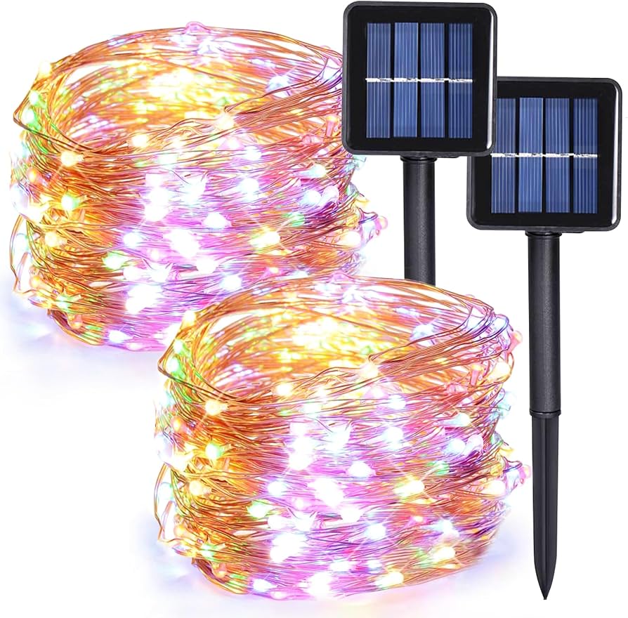 Maravillosas Luces Navideñas De Energia Solar  🎄✨10, 20 y 30 MT
