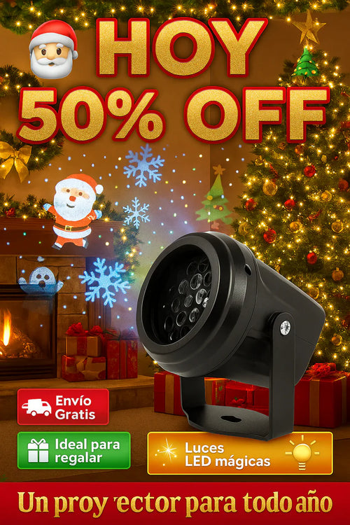 Proyector de Luces Navideñas